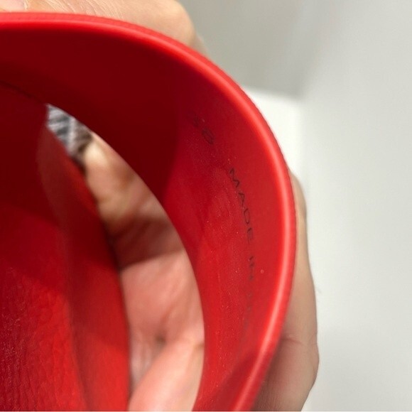 Dsquared2 Logo-Embossed Sliders in Red and White 38 - Picture 6 of 14